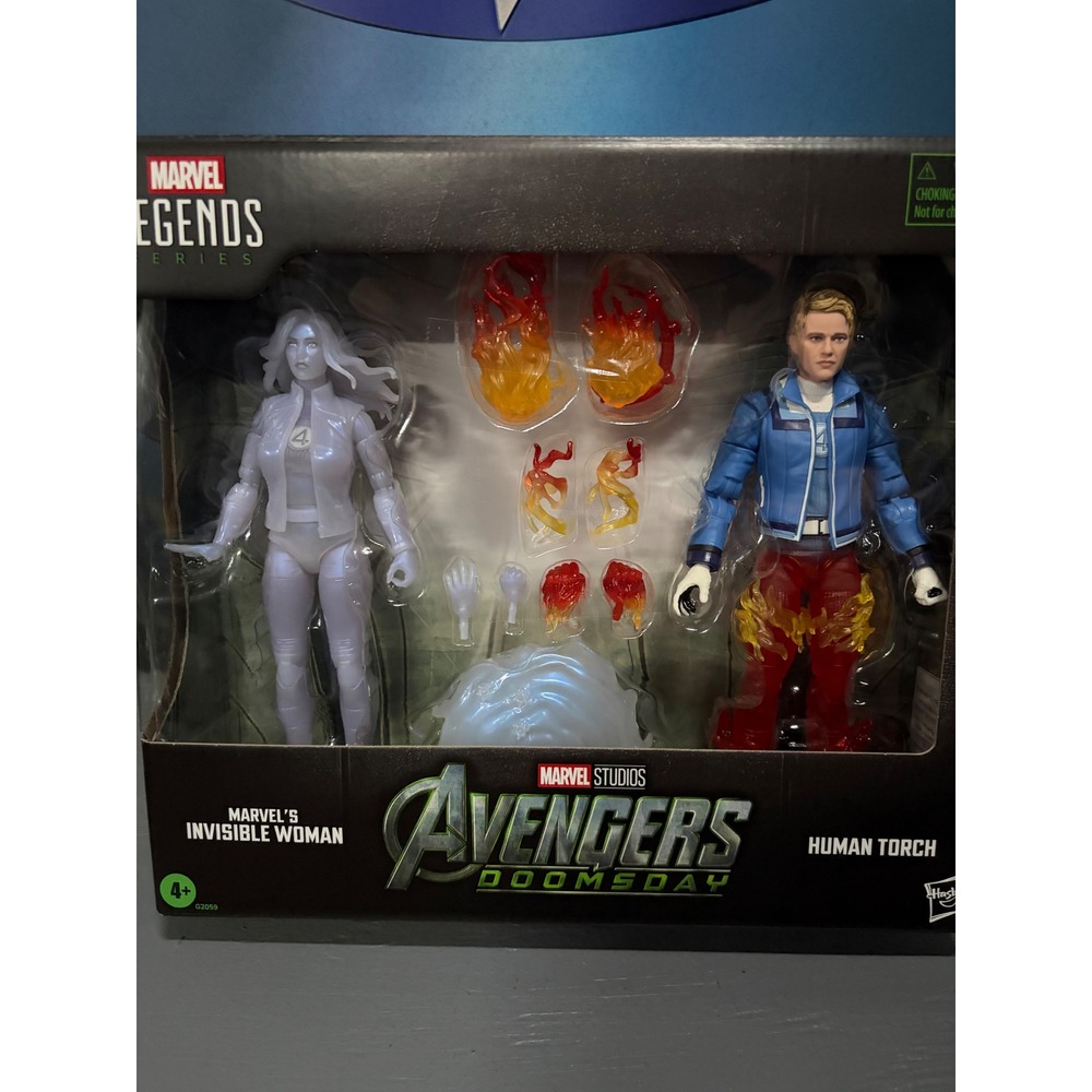 Marvel Legends - Invisible Woman and Human Torch (Doomsday)